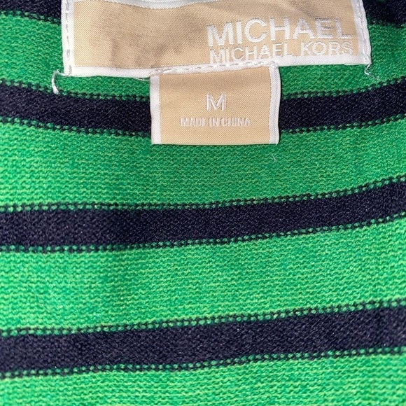 Michael Michael Kors Knit Cardigan Academia Preppy School Office Work Women M - Picture 3 of 7